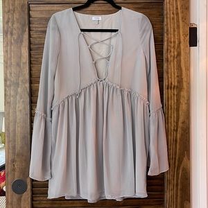 Toni Gray Tunic Top